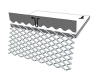 Heavy duty expanded metal machine icon